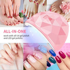 Multifunction UV/LED Nail Lamp – Professional Gel Dryer & Nail Tool