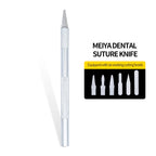 1 Set Dental Scalpel Blades & Handle – Sculpture Plaster Knife Trimmer for Dermaplaning, DIY Cutting & Dentist Tools