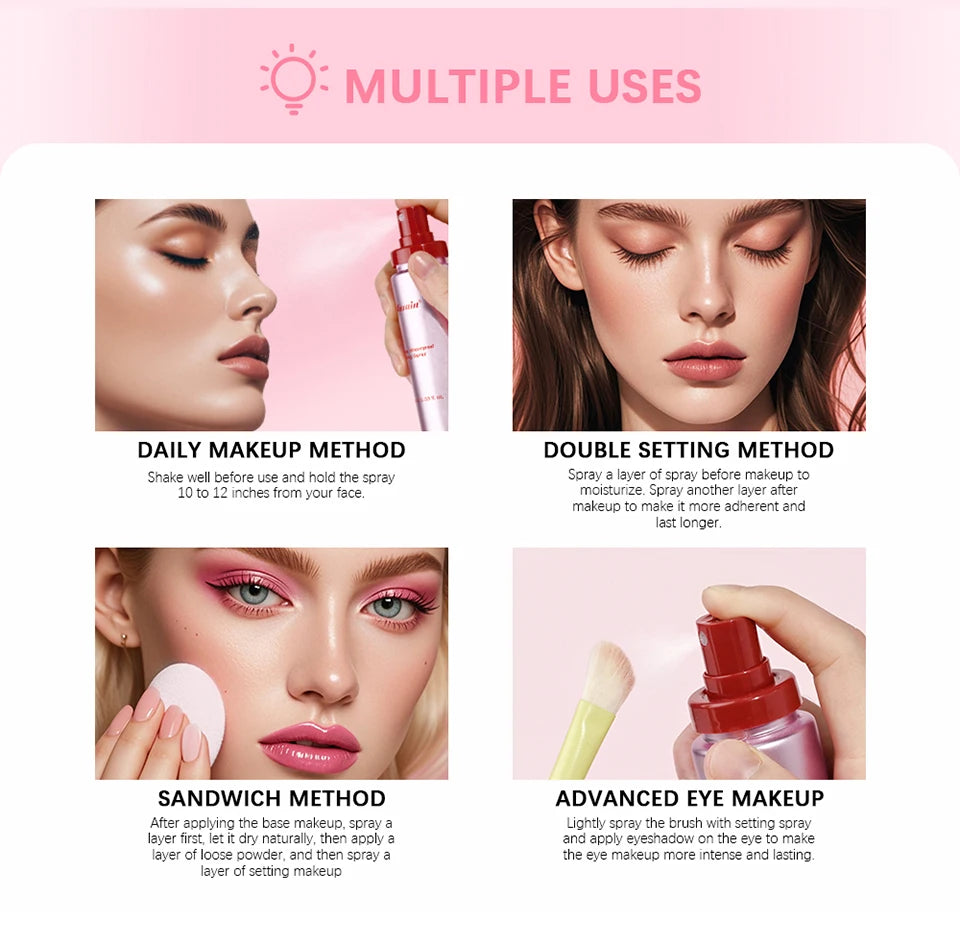 Ultimate Blurring Setting Kit – Travel Size Waterproof Primer & Powder for Oil Control