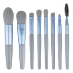 Morandi 8-Piece Makeup Brush Set – Face & Eye Essentials