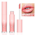 Diamond Glitter Liquid Lip Gloss – Long-Lasting, Waterproof, Non-Stick, Metallic Shine