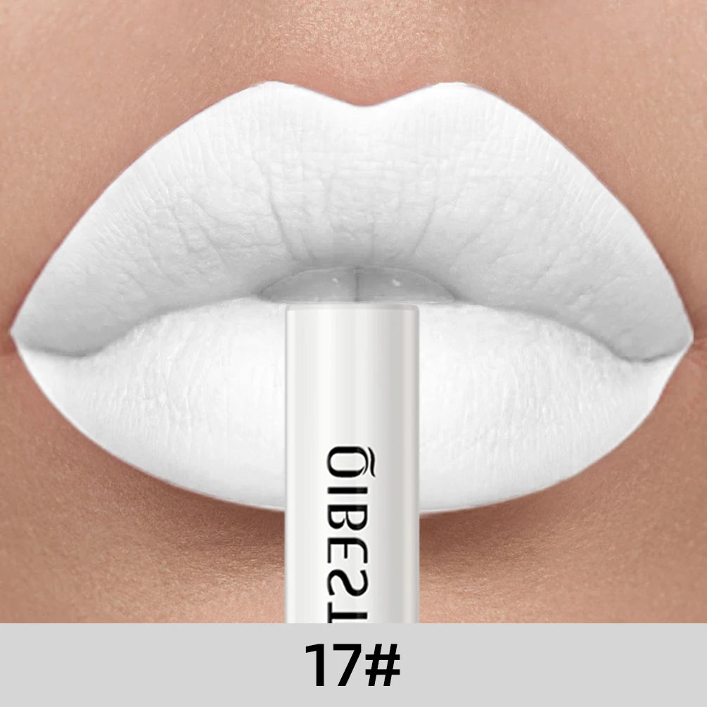 24 Colors Matte Liquid Lipstick Set – Long-Lasting, Waterproof, Non-Stick Velvet Lip Gloss