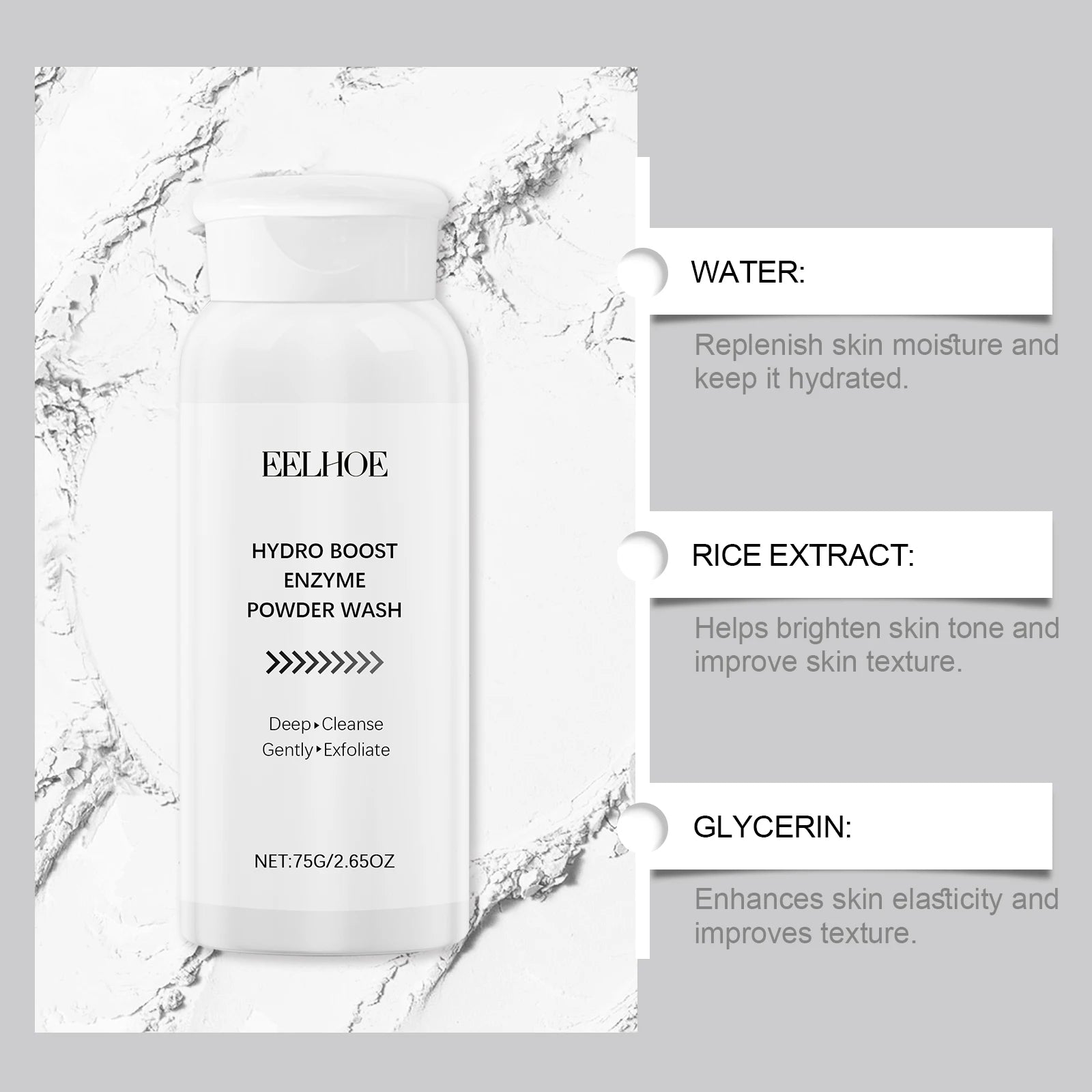 Enzyme Face Powder Wash – Oil Control & Pore Cleansing
