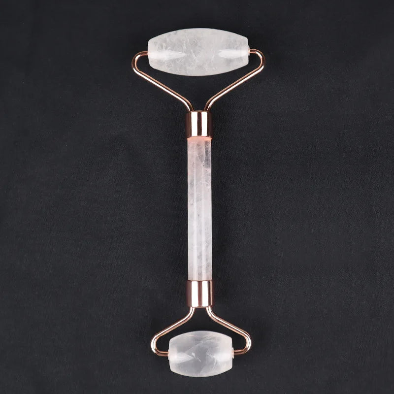 Natural Jade Gua Sha & Roller Massage Set