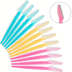 Eyebrow Razor Set – Multipurpose Face Razors for Women & Men, Dermaplaning Tool with Easy-to-Use Shaver Blades