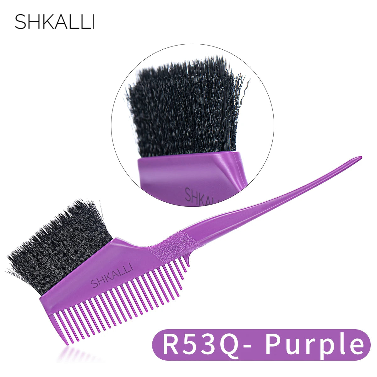 Professional Hair Color Comb & Brush – Ergonomic Hybrid Design for Bleaching, Highlights & Salon or Home Use