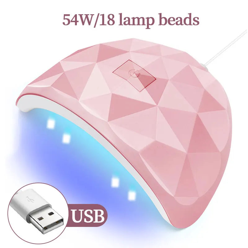 Multifunction UV/LED Nail Lamp – Professional Gel Dryer & Nail Tool