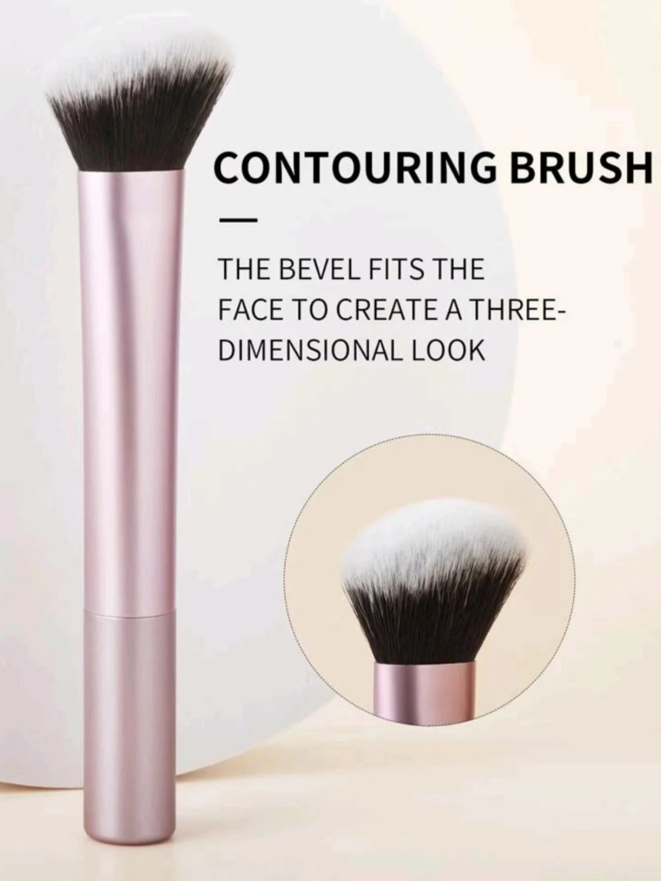 Angled Contouring & Blush Brush – Soft, Beveled Blending Face Brush