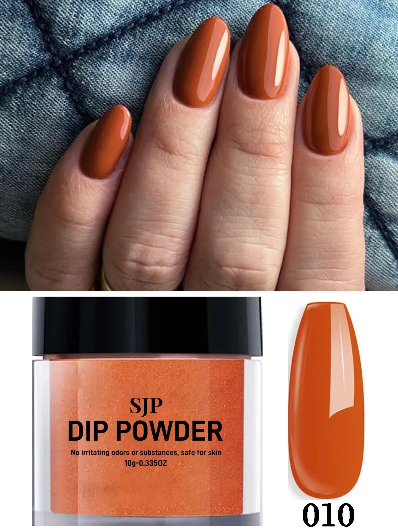 10g Nail Dip Powder for French Manicure – Long-Lasting Color Dip Powder for DIY Home & Salon Use, No Curing Needed