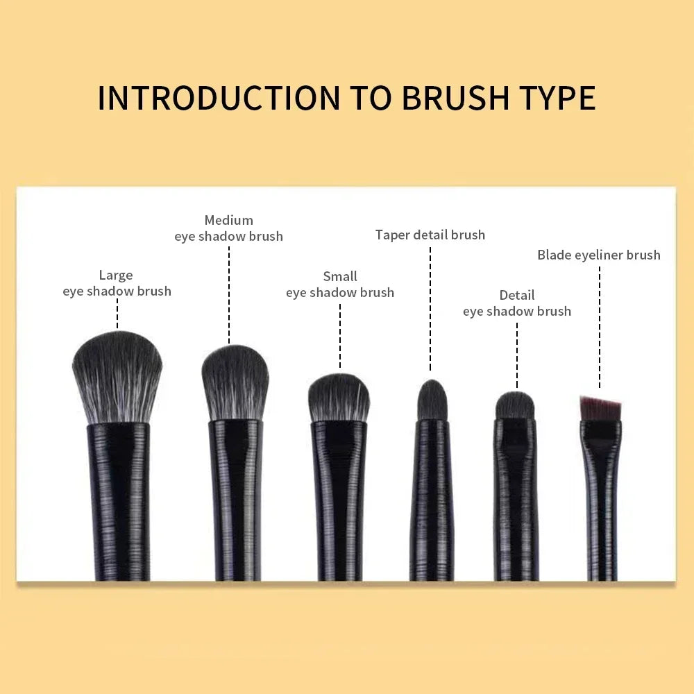 Professional Makeup Brush Set – Soft Hair Brushes for Eyeshadow, Concealer, Foundation, Blush & Contour