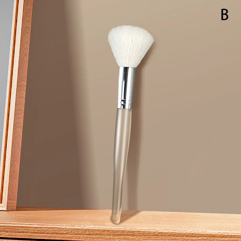 Portable Facial Cleansing & Massage Brush – Soft Bristles, Face & Mask Applicator