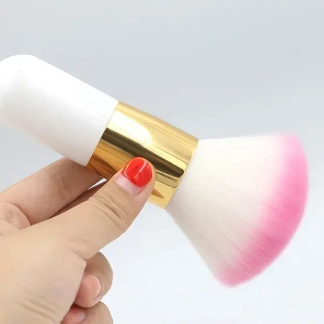 Professional Loose Powder Brush – Large, Multifunctional for Blush, Sculpting & Bronzer