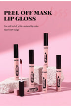 Peel-Off Matte Lip Tint – Long-Lasting Waterproof Lip Stain & Gloss