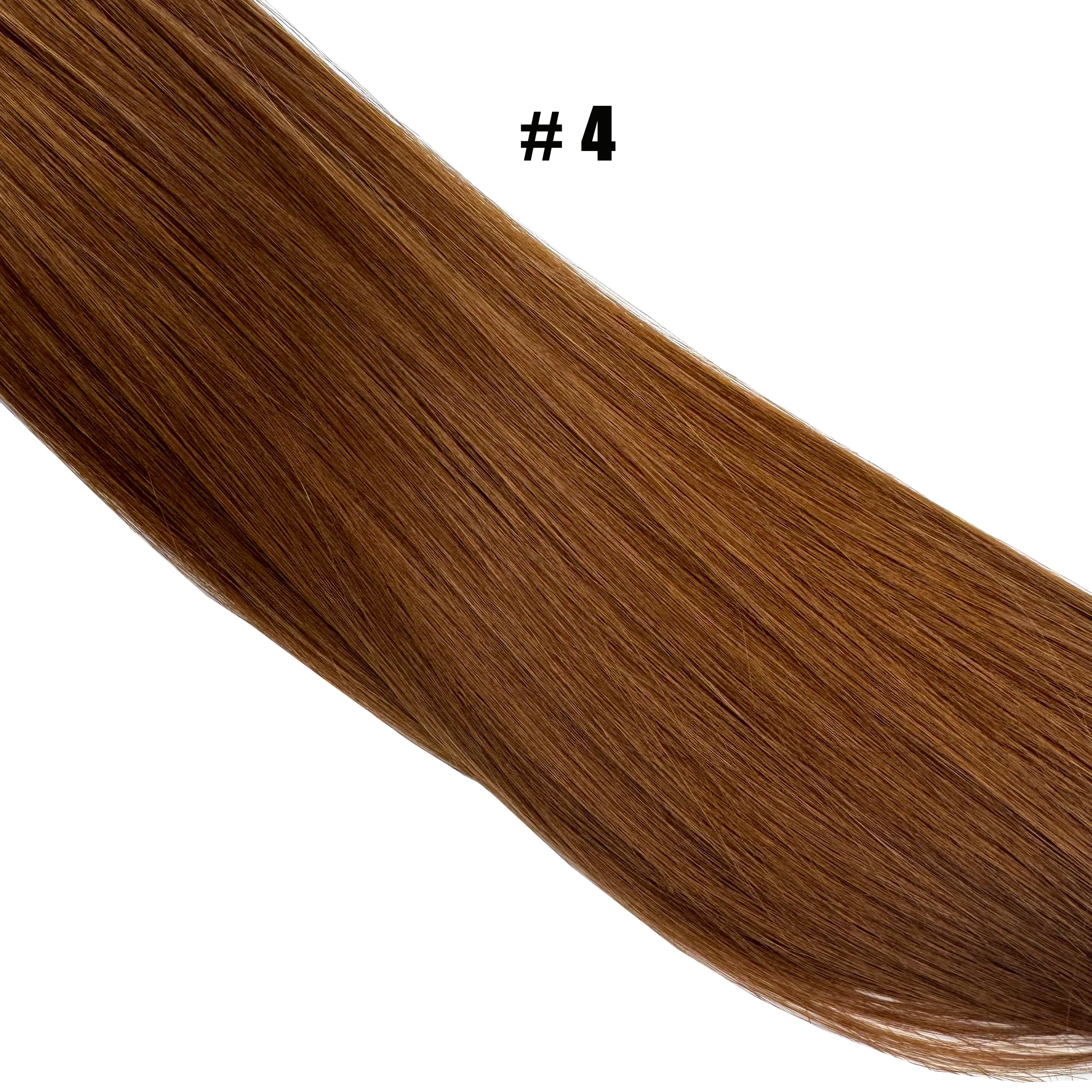 Korean Cotton Thread Tip Hair Extensions – 100% Human Hair, Double Drawn