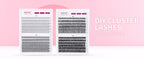 DIY Cluster Lashes Bundle – 30D/40D Soft Mink Individual Lashes