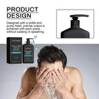 Men’s Facial Cleanser – Acne & Blackhead Control, Oil-Reducing Exfoliating Cream