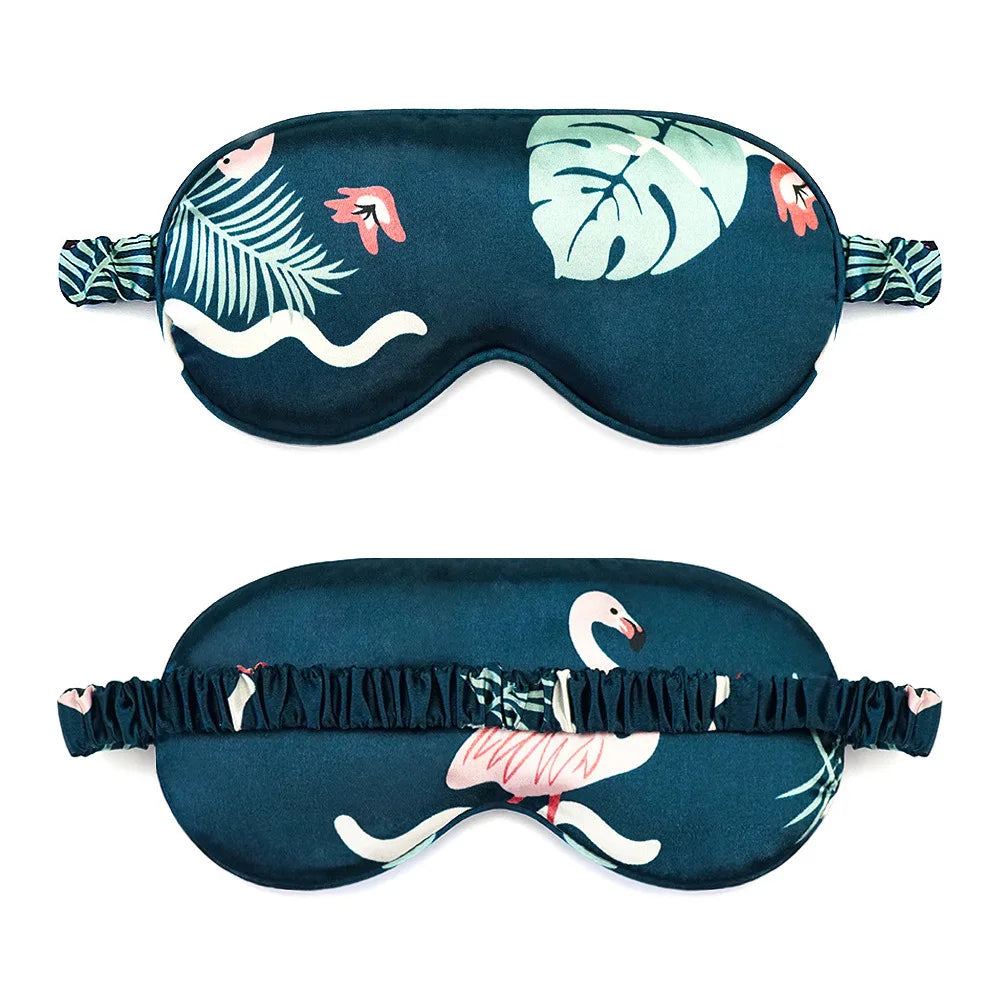 Imitated Silk Sleep Eye Mask – Shading Eyepatch for Travel, Relaxation & Eye Care