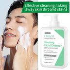 Men’s Facial Cleanser – Moisturizing, Refreshing, Oil Control, Blackhead Removal, Summer Skin Care