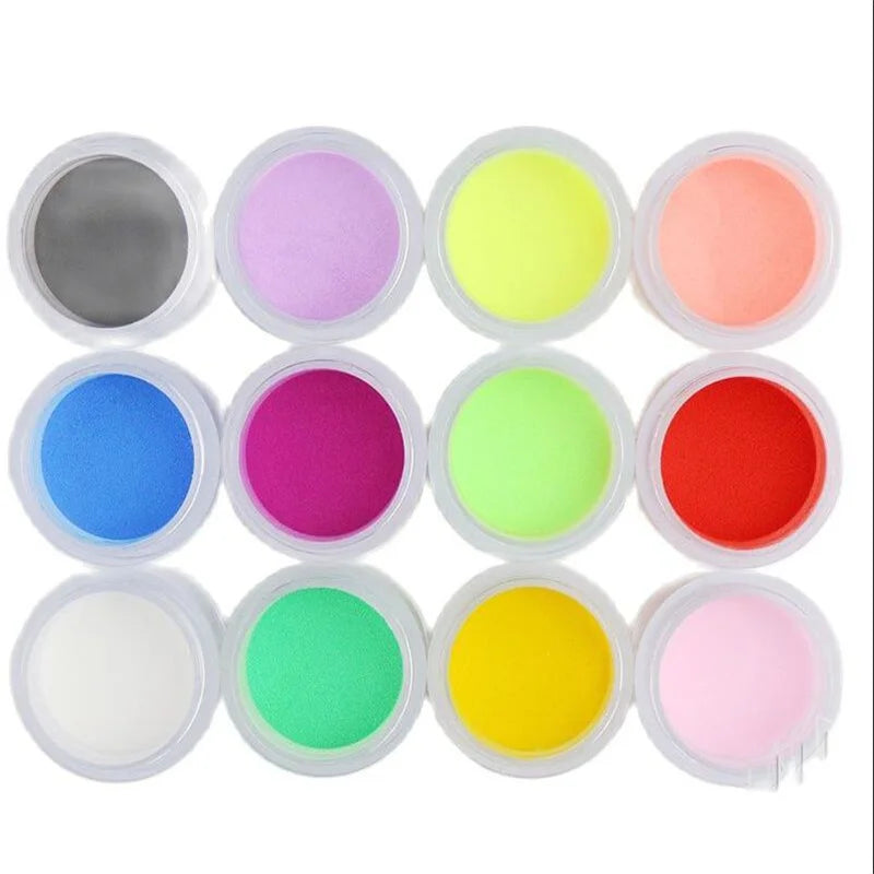 10g White Pink Clear Acrylic Powder – Professional Polymer for Carving, 3D Art, Dip & French Nail Extensions