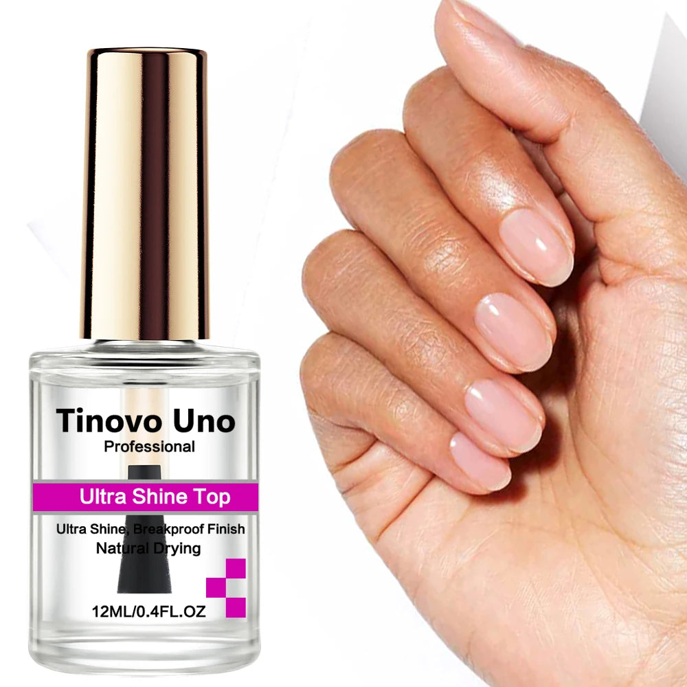 Black Nail Lacquer – Quick Dry, Long-Lasting Shine, 12ml