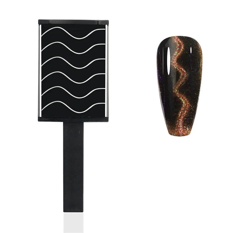 Magnetic Nail Art Tool – Cat Eye Gel Magnet Bars for Gel Polish