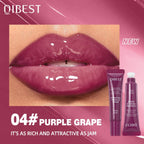 QIBEST Crystal Jelly Lip Oil Gloss – Hydrating & Smoothing Tint