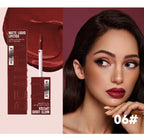 MLSMILE 6-Color Velvet Matte Lip Glaze – Waterproof, Long-Lasting, Non-Stick Lip Tint