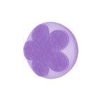 Electric Facial Cleansing Brush – Silicone Face Scrubber with Red & Blue LED Light for Deep Cleansing and Exfoliating Massage