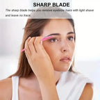 30pcs Eyebrow Razors for Women – Multipurpose Facial Razors & Dermaplaning Tools with Precision Safety Covers
