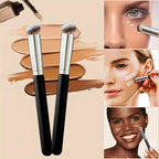 Luxury Under Eye & Nose Contour Brush – Dense Bristles for Flawless Coverage