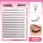 DIY Cluster Lashes Bundle – 30D/40D Soft Mink Individual Lashes