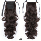 18" Curly Clip-In Ponytail Hair Extension – Heat-Resistant Synthetic