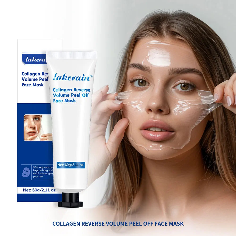 Collagen Volume Peel-Off Face Mask – Exfoliating & Deep Cleansing Mask for All Skin Types
By