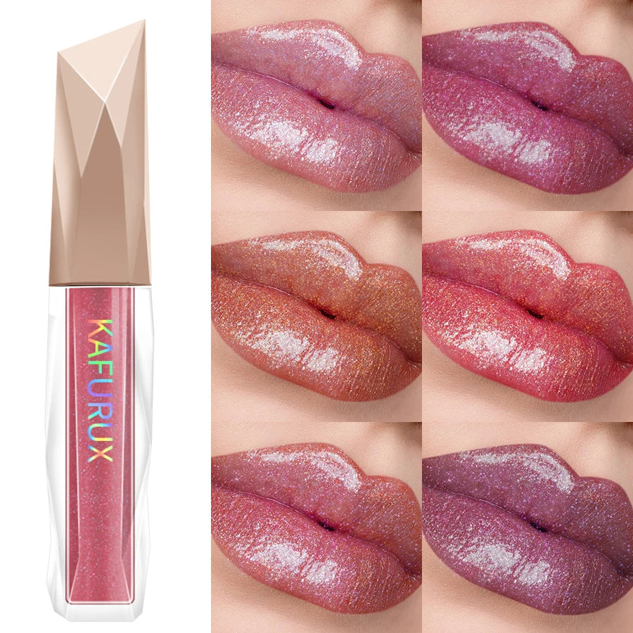 Shimmer Lip Gloss – Moisturizing, Long-Lasting, Plumping Effect
