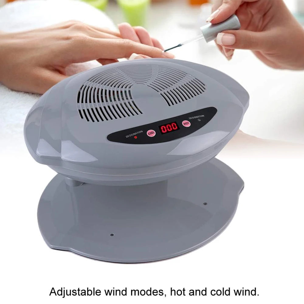400W Nail Fan Dryer with Intelligent Automatic Sensor – Nail Polish Blow Dryer for Regular Polish