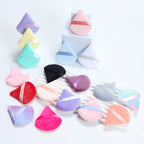 6 Pcs Triangular Makeup Sponge Puffs Soft Skin-Friendly Foundation Blenders for Home or Travel Use