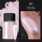 10g Gradient Pearl Nail Powder – Metallic Aurora Effect Glitter Dust for UV Gel Nail Art Decorations