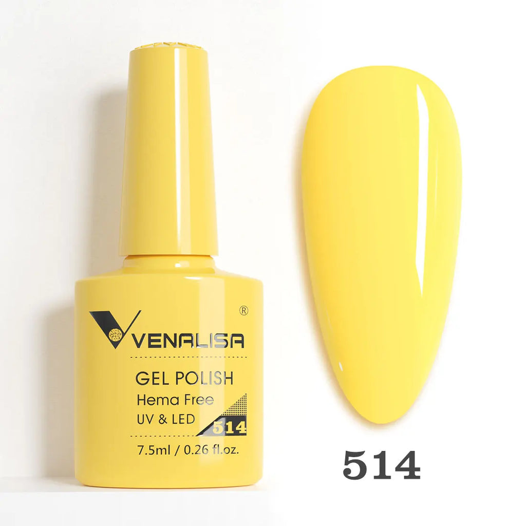 Neon Gel Nail Polish 7.5ml – UV/LED Soak Off Summer Colors