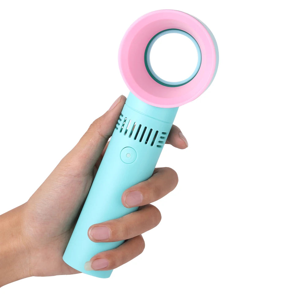 USB Mini Eyelash Extension Fan – Quick Dry Air Conditioning Blower for Lash Glue & Nail Polish