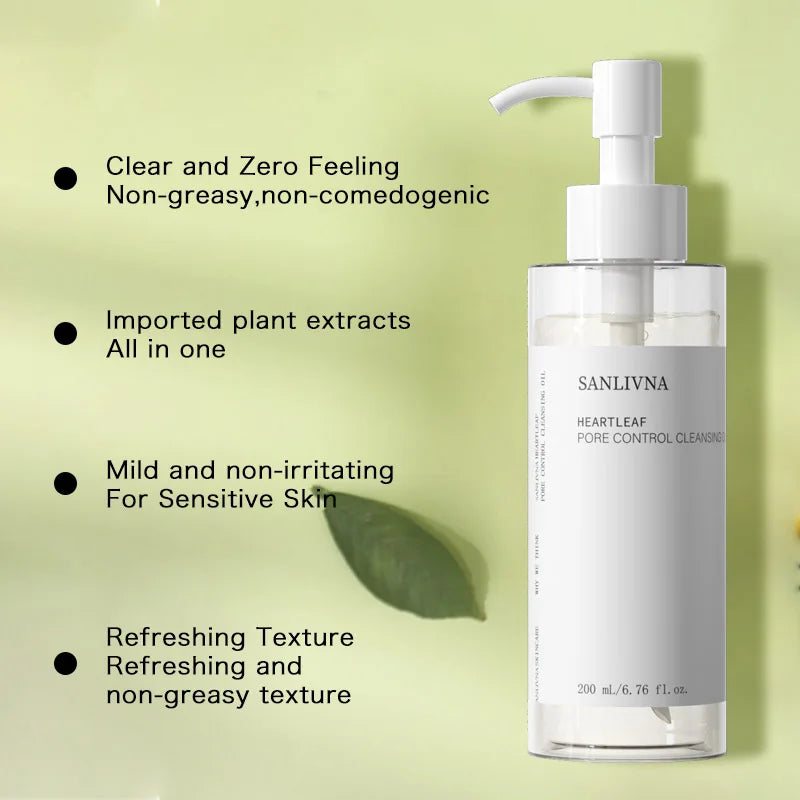 Sanlivna Heartleaf 3-Piece Skincare Set – Soothing Cleanser & Pore Care