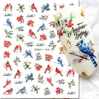 3D Floral & Butterfly Nail Art Stickers