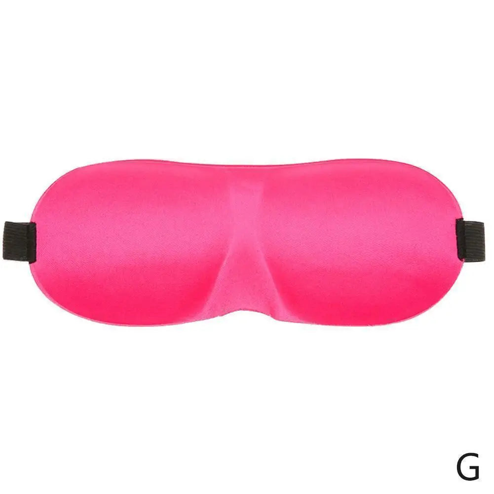 3D Sleep Mask – Soft Portable Eyeshade Eye Patch for Sleeping, Light Blocking Blindfold for Travel & Lazy Eye