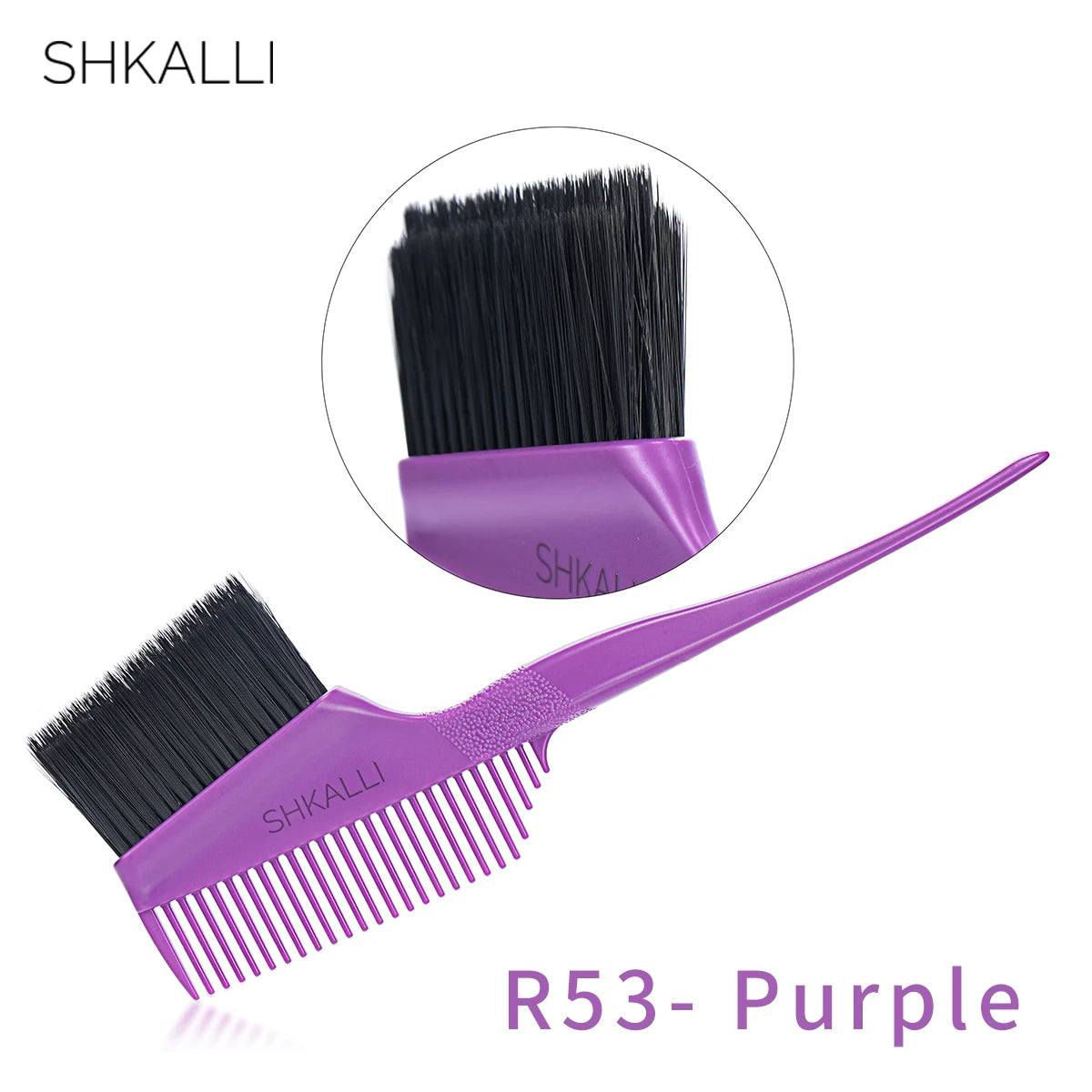 Professional Hair Color Comb & Brush – Ergonomic Hybrid Design for Bleaching, Highlights & Salon or Home Use