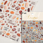 Sunflower & Autumn Harvest Nail Art Stickers