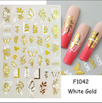 3D Floral & Butterfly Nail Art Stickers