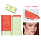 3-in-1 Tinted Moisture Blush Stick – Pink Cream Cheek, Lip & Eye Makeup Tube