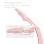 Portable Eyebrow & Face Trimmer – Precision Hair Removal Razor