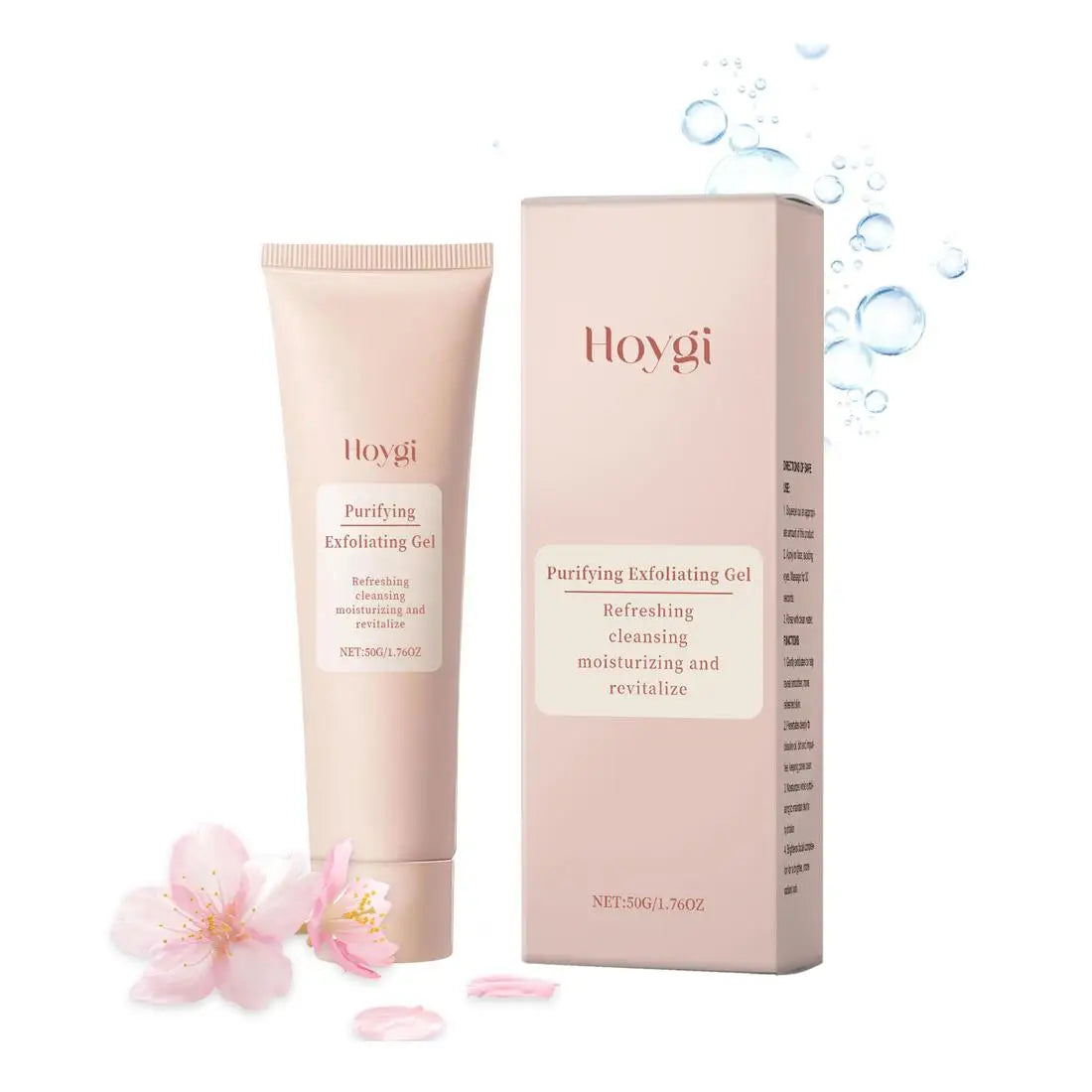 Purifying Exfoliating Facial Gel – Gentle Moisturizing Cleanser for Face & Body