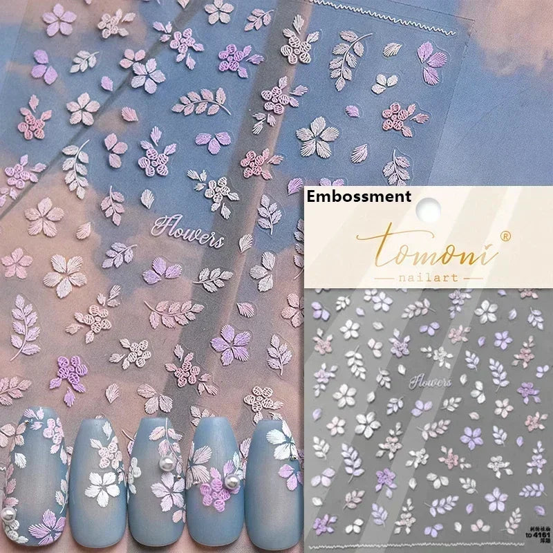 Sunflower & Autumn Harvest Nail Art Stickers