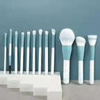 12Pcs Soft Makeup Brushes Set – Foundation, Blush, Powder, Eyeshadow, Concealer & Blending Tools